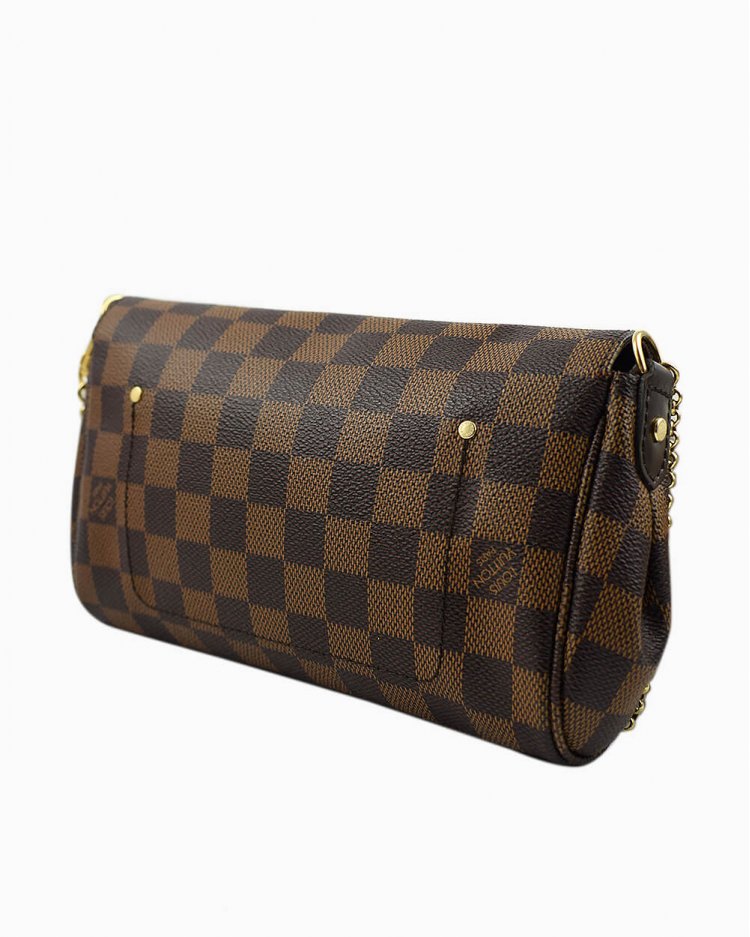 Bolsa Louis Vuitton original Favorite Damier ebene feminina